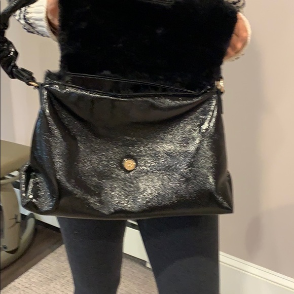 ALEX.MAX black crinkly patent leather so soft - Picture 2 of 8